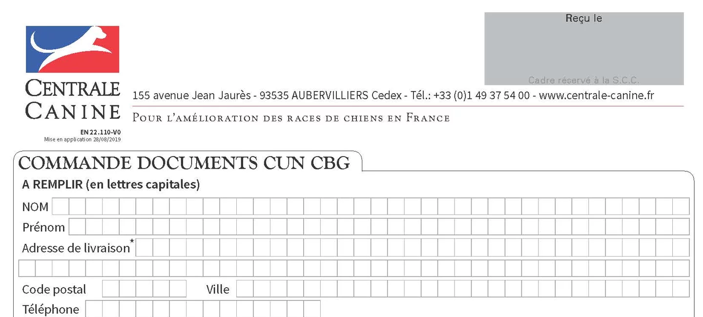 Calendrier Cun Cbg 2022