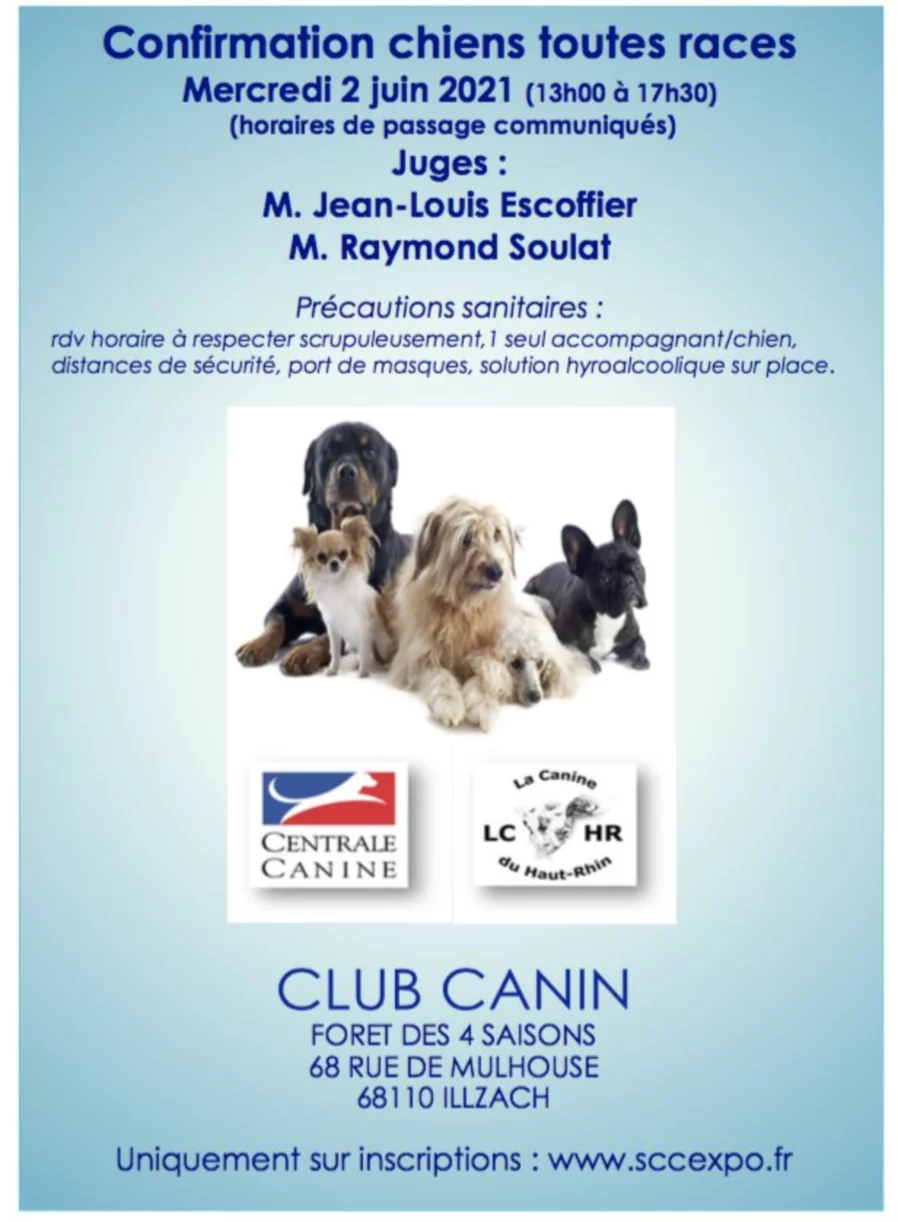 Calendrier Confirmation Lof 2022 Haut Rhin