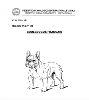 Le Standard Societe Centrale Canine